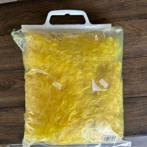 Cesar Masquerade | Bright Yellow Halloween Clown Wig - Picture 10 of 11